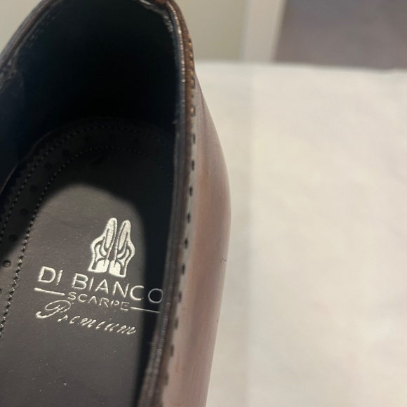 Scarpe Di Bianco brown double monk size 9 1/2